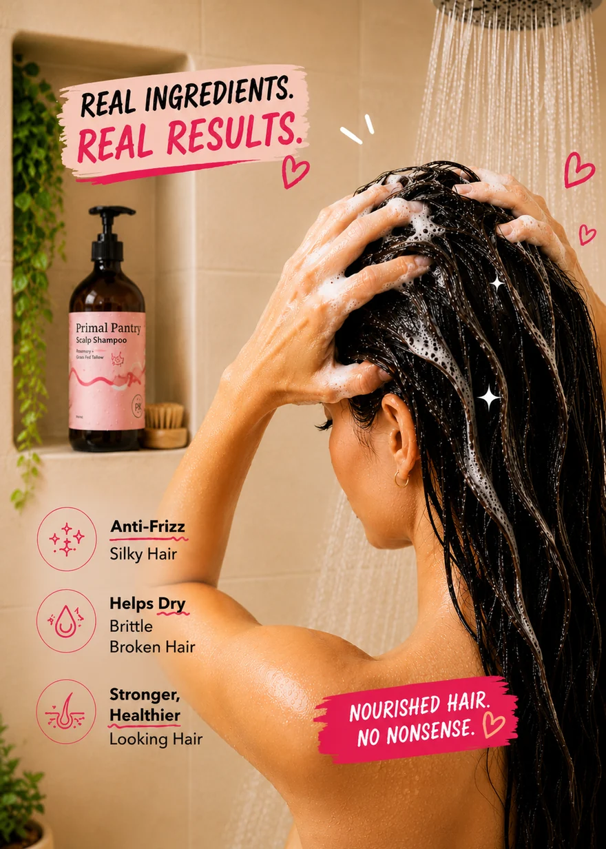 Anti-frizz tallow shampoo 500ml