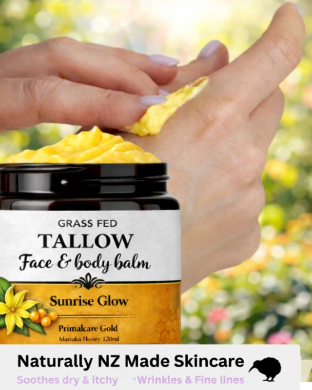 Tallow balm glow