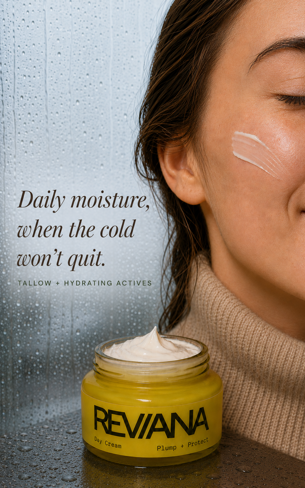 Reviana Tallow Day Cream — built for kiwi winters