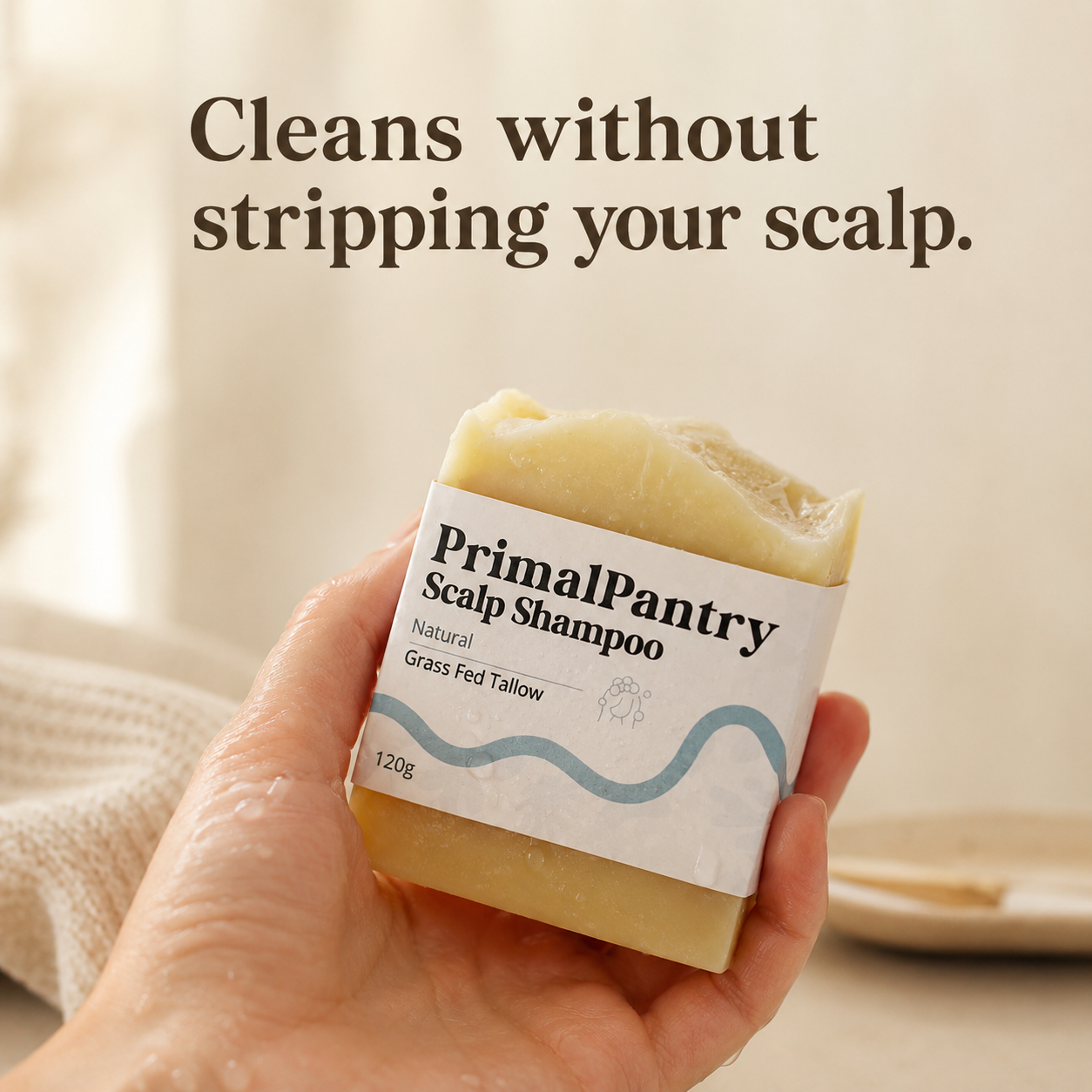 Cleans without stripping your scalp