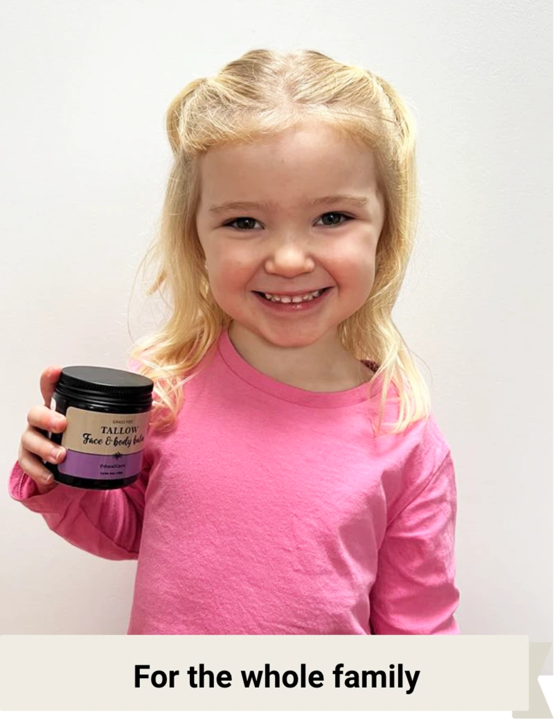 Tallow for skin NZ — gentle enough for the whole family